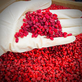 زرشک پفکی درشت و یکدست بدون روغن